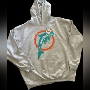 Miami Dolphins Football Vintage Hoodie